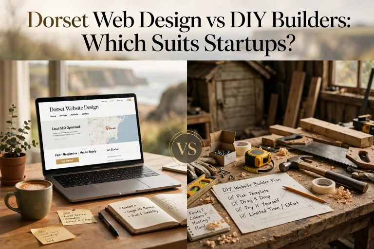 Dorset Web Design vs DIY Builders: Which Suits Startups?